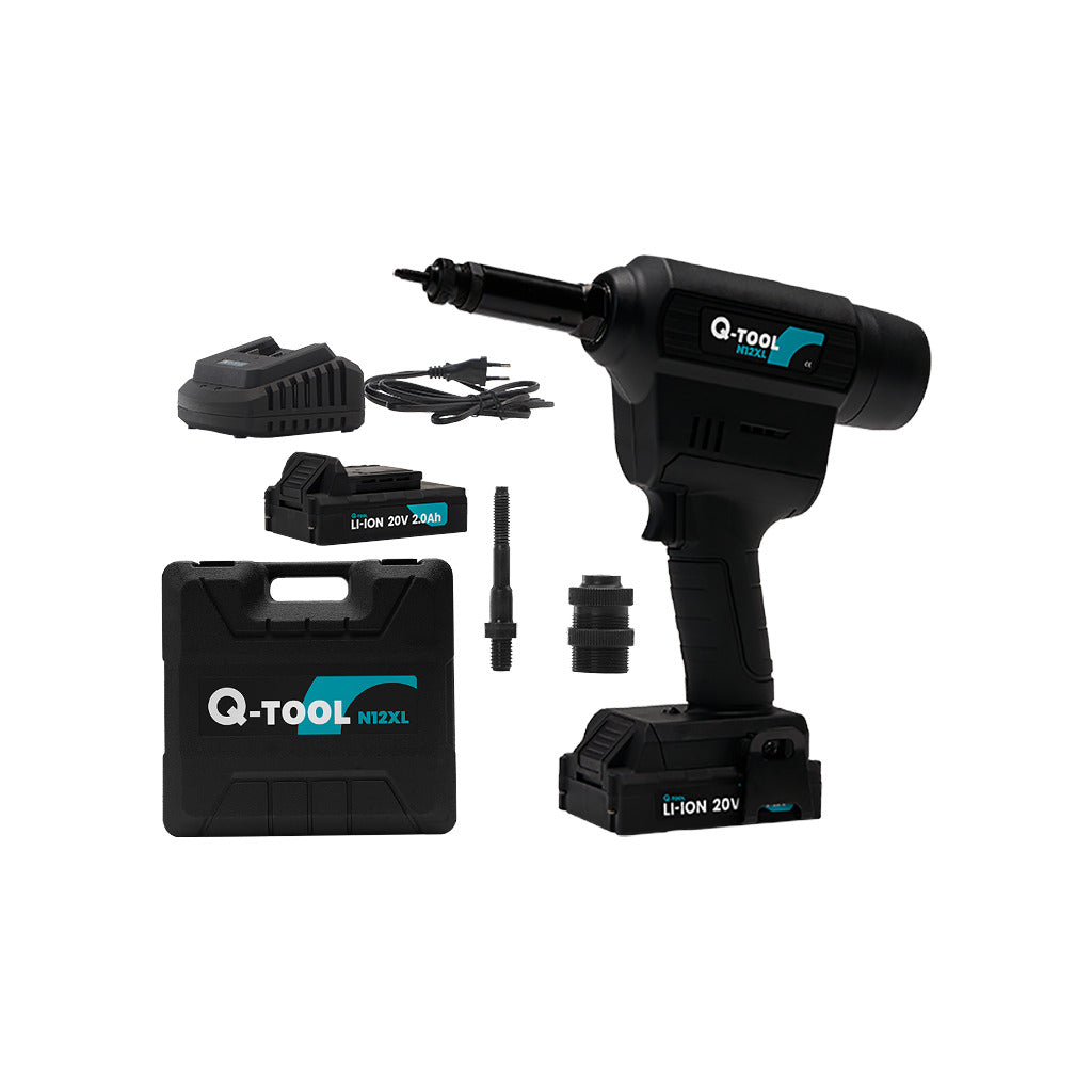 Rivettatrice a batteria per rivetti ciechi QN12XL