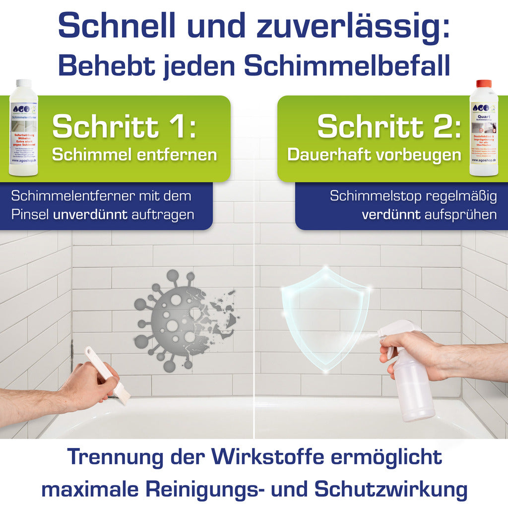 AGO mold remover set / 3-piece