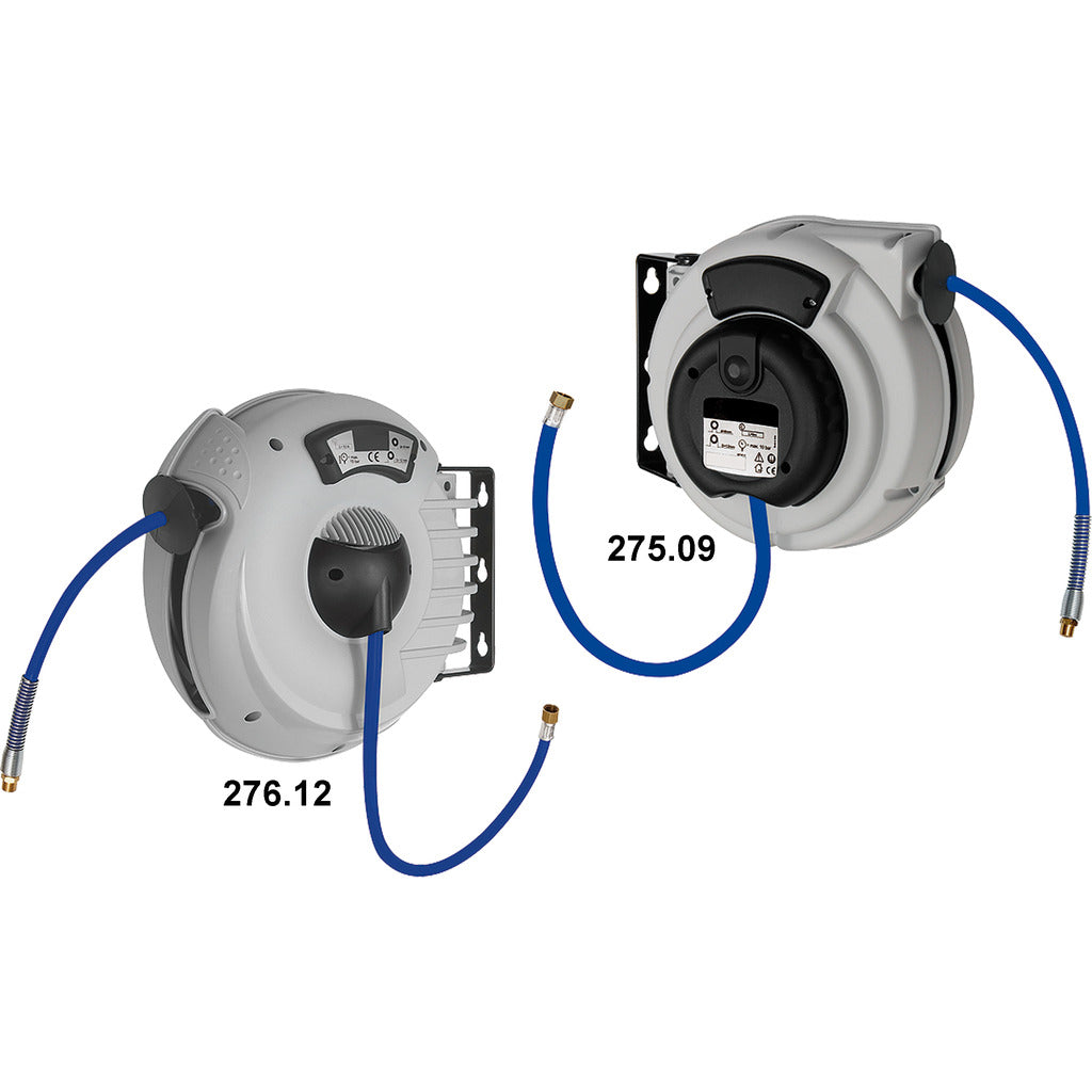 Hose reel for compressed air / water