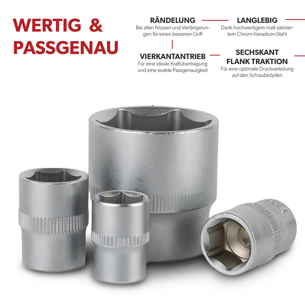 Siwitec socket wrench set / 171 pieces