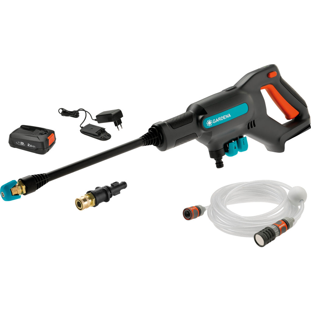 Idropulitrice a media pressione senza fili AquaClean 24/18V P4A / Set pronto all'uso
