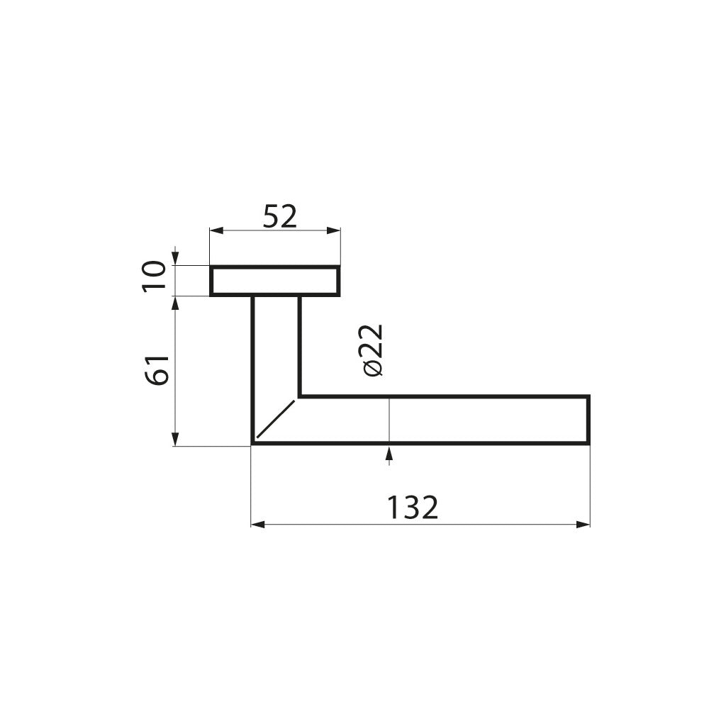 Handle set model Montana