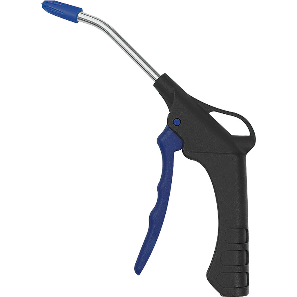 Pistola di soffiaggio con tubo di prolunga e ugello antirumore