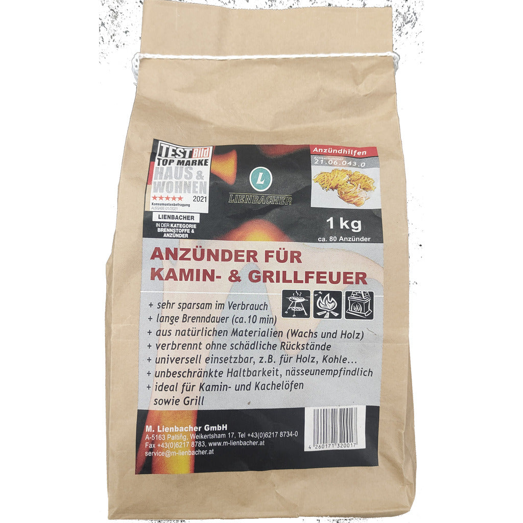 Accendifuoco per barbecue e caminetti / palle di fuoco