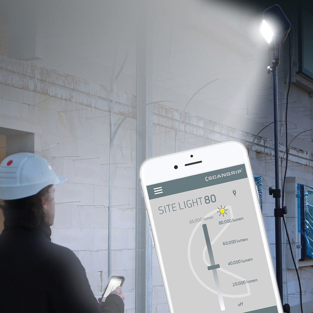 Proiettore da cantiere ad alte prestazioni SITE LIGHT 80