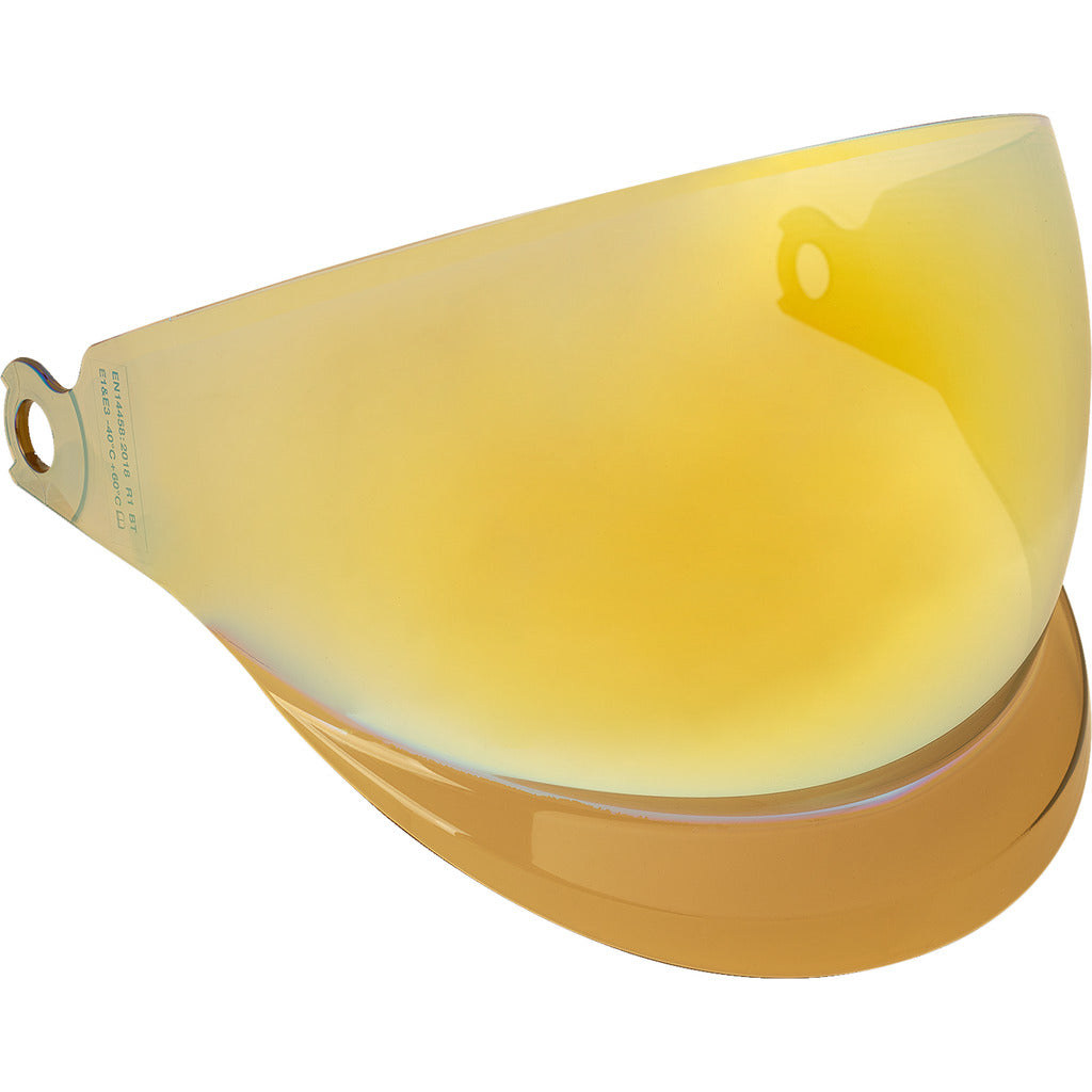 Gesichtsschutzvisier goldbedampft für HEROS Feuerwehrhelme