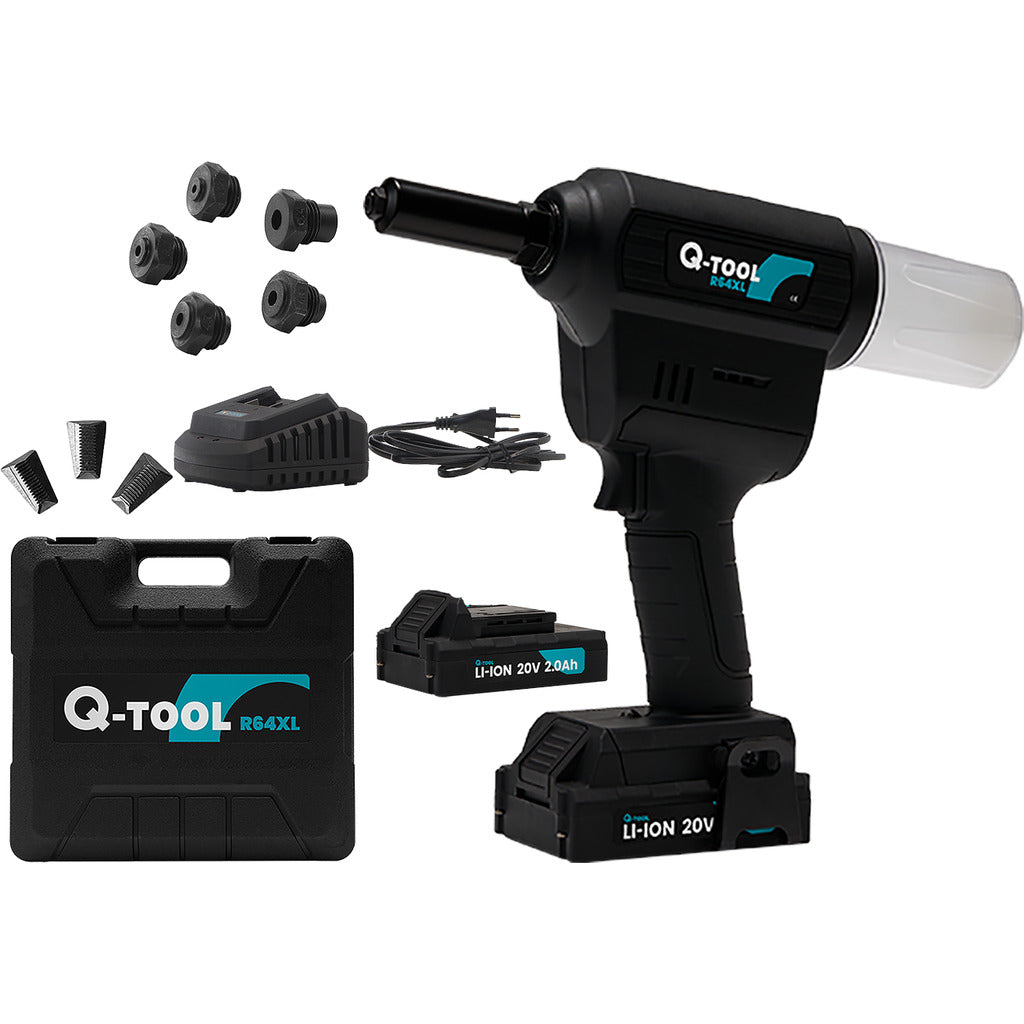 Rivettatrice a batteria per rivetti ciechi QR64XL