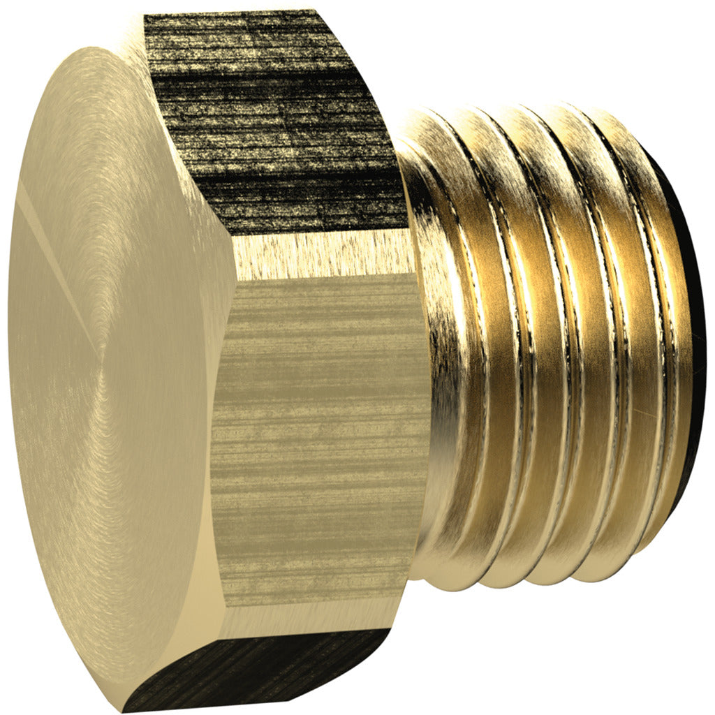 Screw plug / brass CW614N