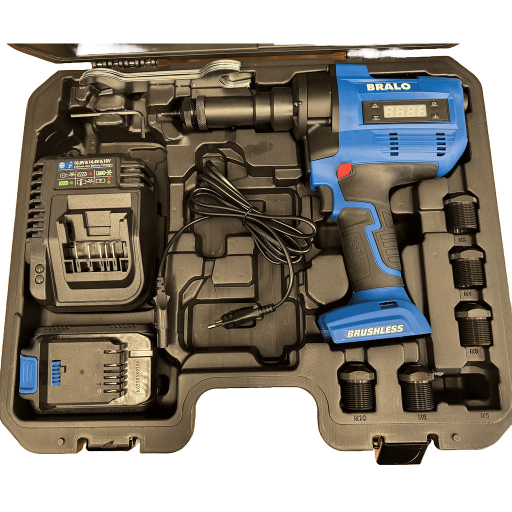 Rivettatrice a batteria per rivetti ciechi BT-18N