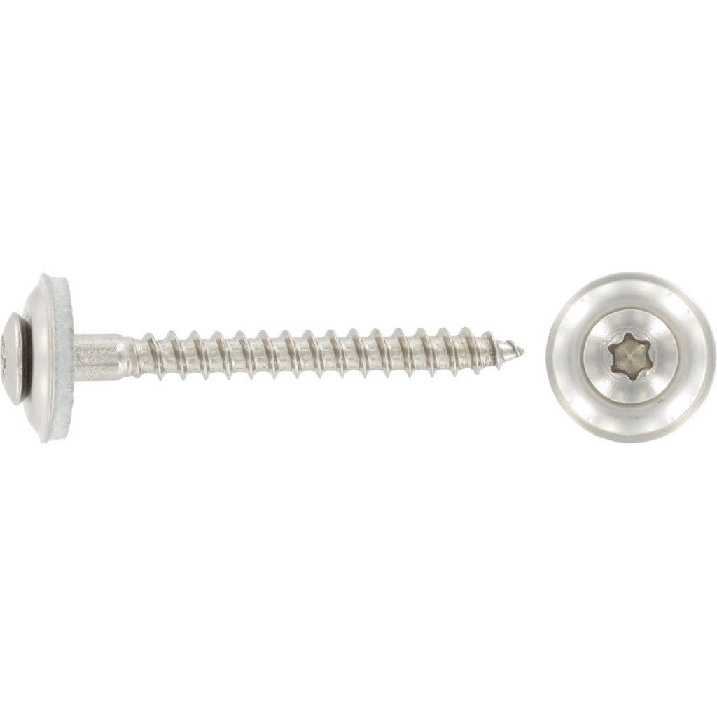 Plumber's screw A2 Torx 3 pieces