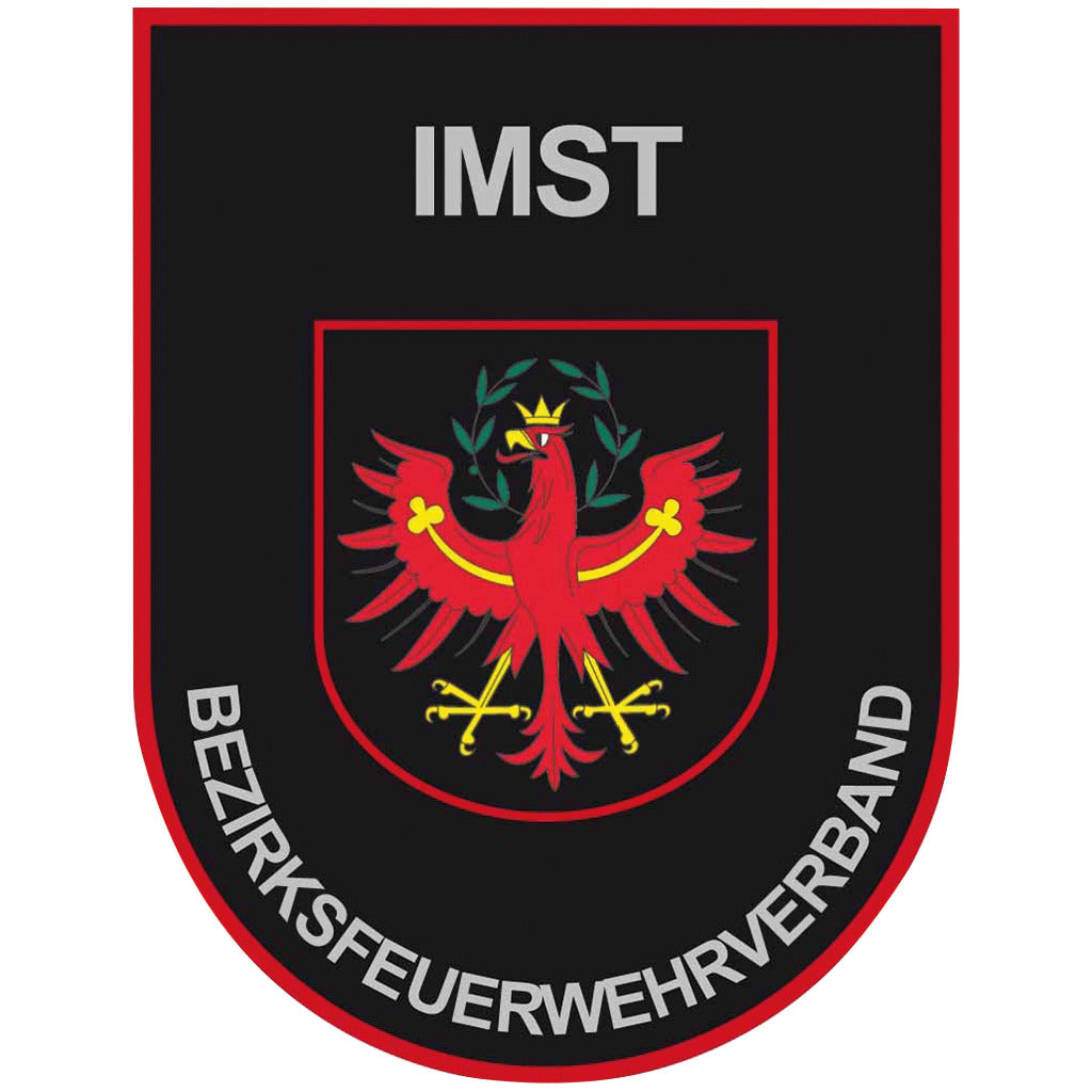 Landeswappen "Tirol" / Ortsname und Bezirksfeuerwehrverband