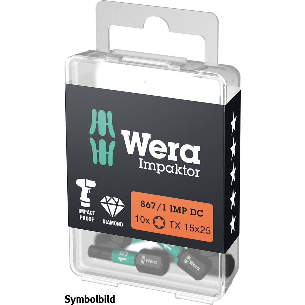 DIY Impaktor Bits 867/1 IMP DC TORX®