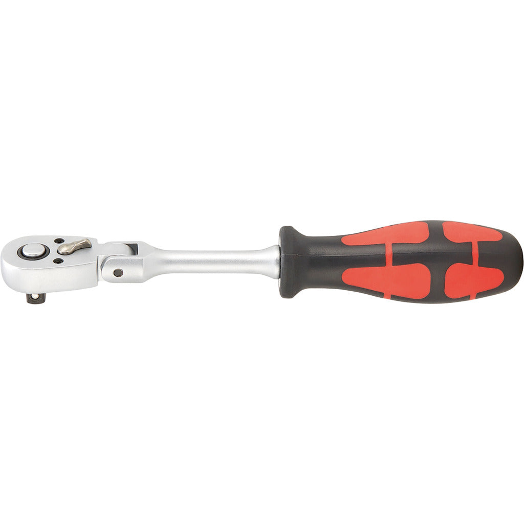 Reversible ratchet with joint 1/4"