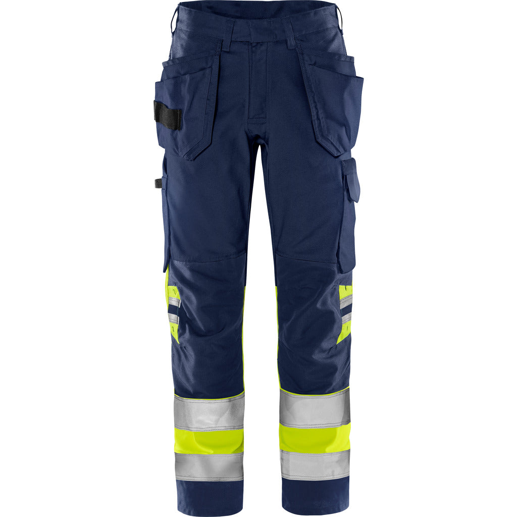 High Vis Green Handwerkerhose KL. 1 2640 GPLU
