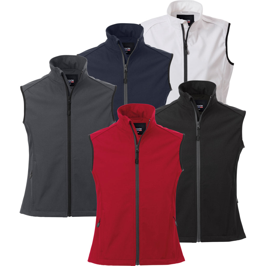 Gilet softshell Acode WindWear da donna 1507 SBT