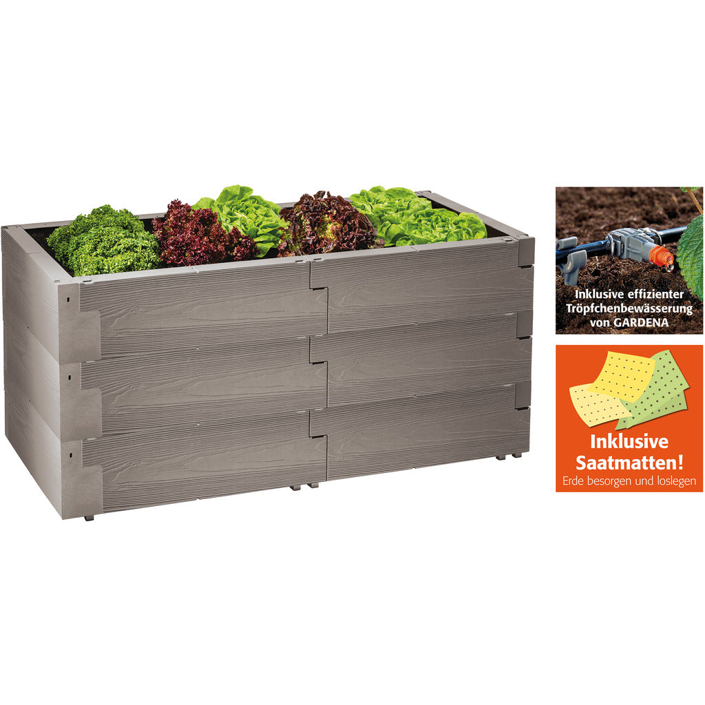 Offerta speciale per il set di aiuole rialzate Juwel "Timber"