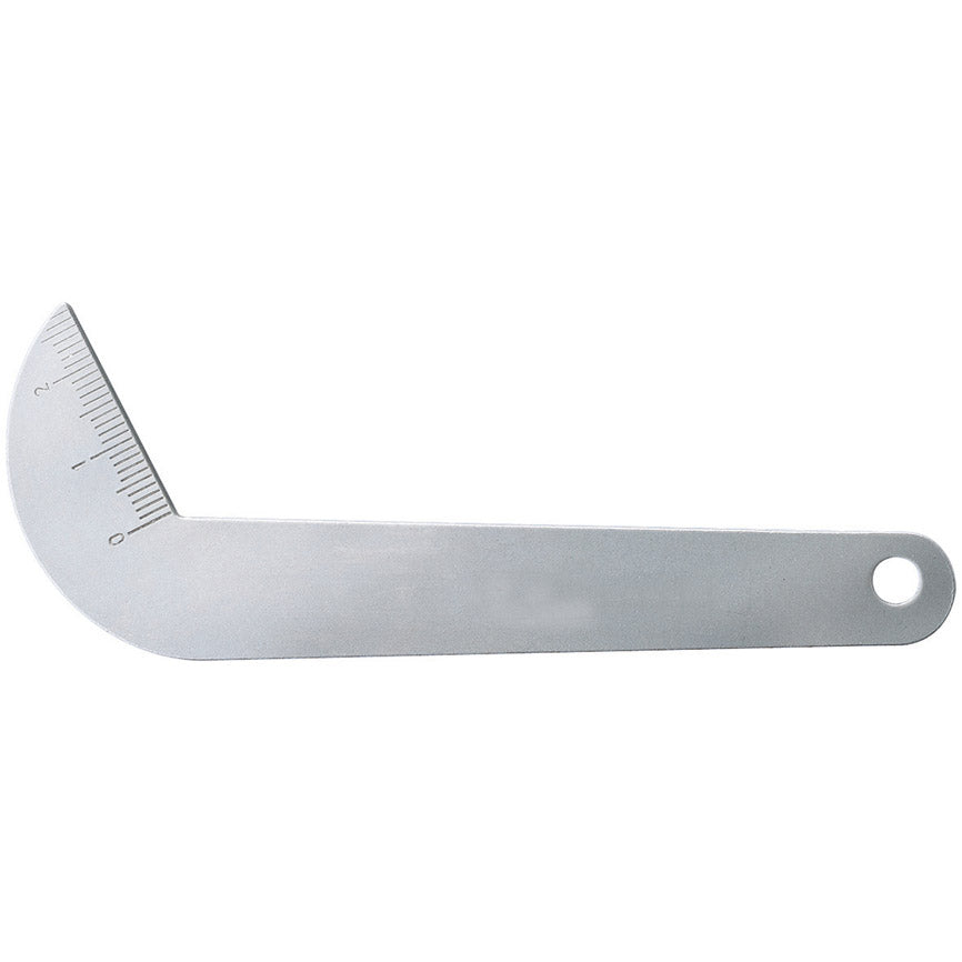 Twist drill grinding gauge