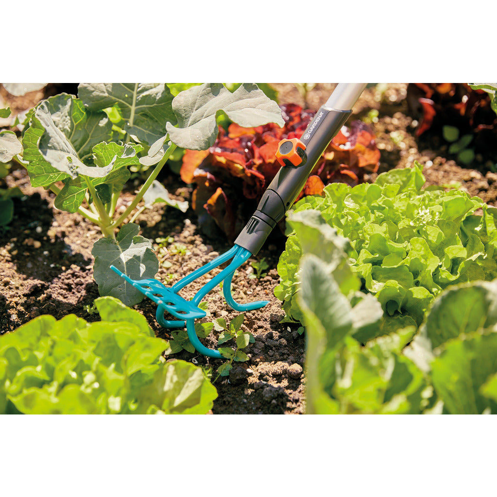 Rastrello coltivatore Gardena combisystem 2in1