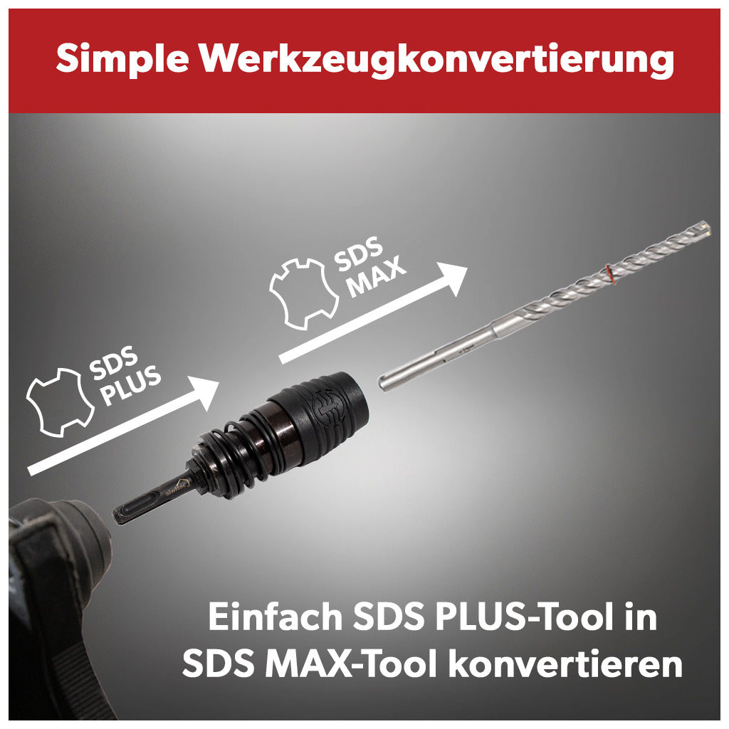 Siwitec Adapter SDS Plus zu SDS Max