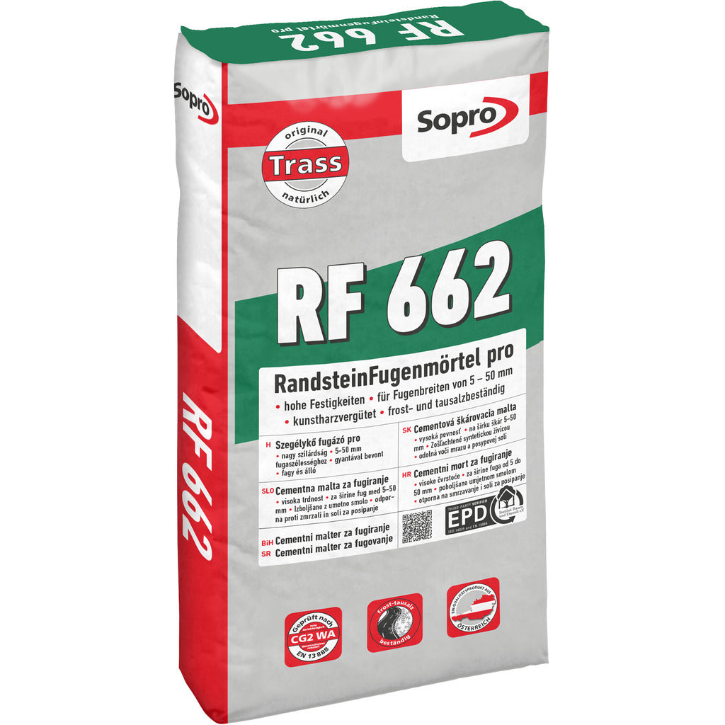 RandsteinFugenmörtel pro RF 662