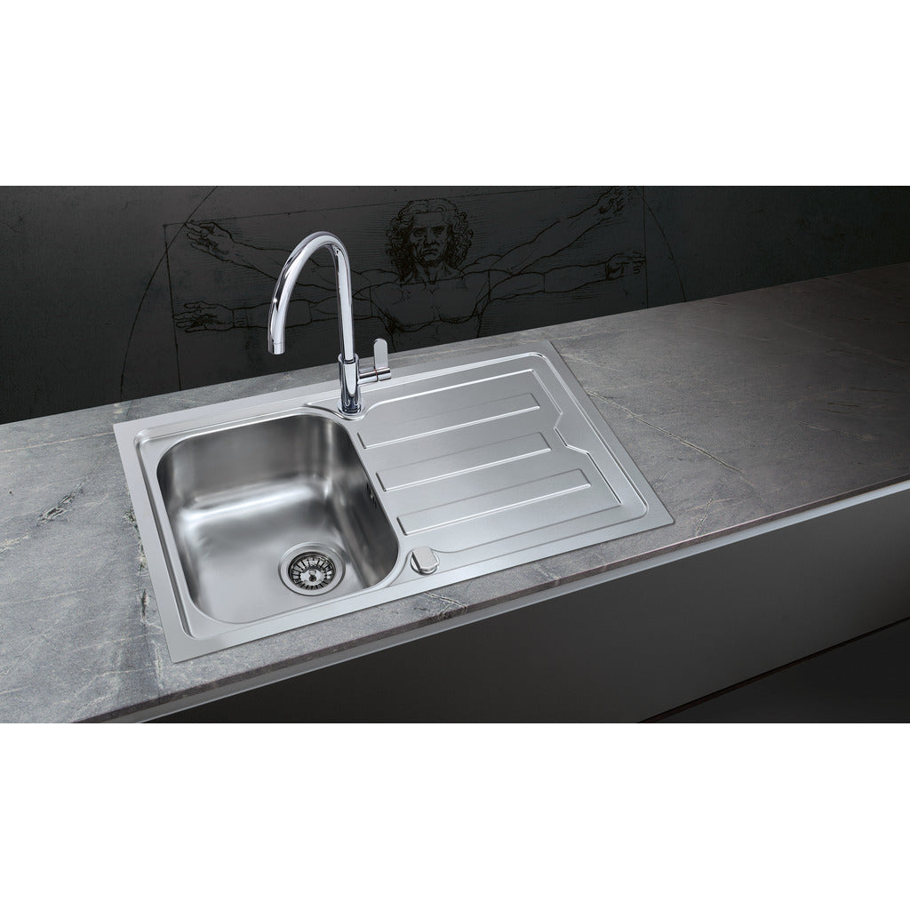 Kiasma 45 flush-mounted sink / surface-mounted