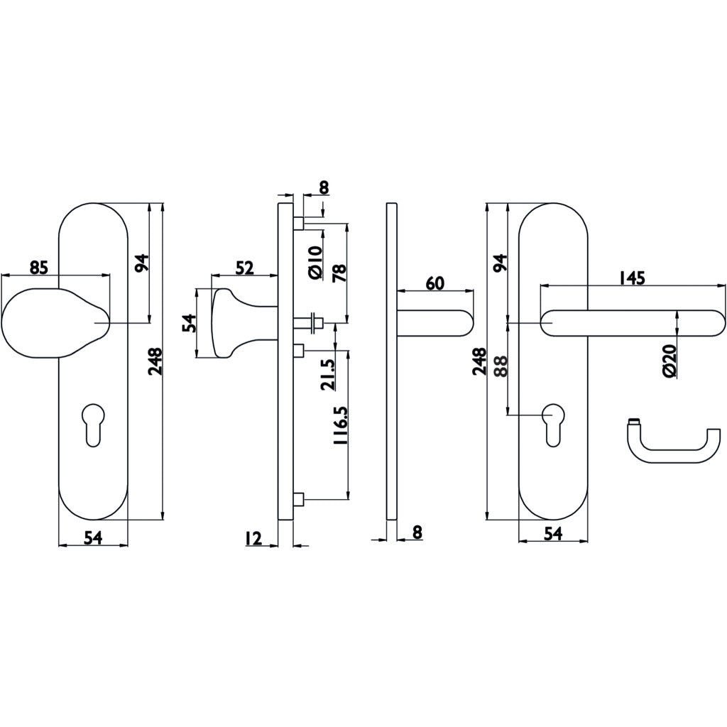 Protective set model 1801