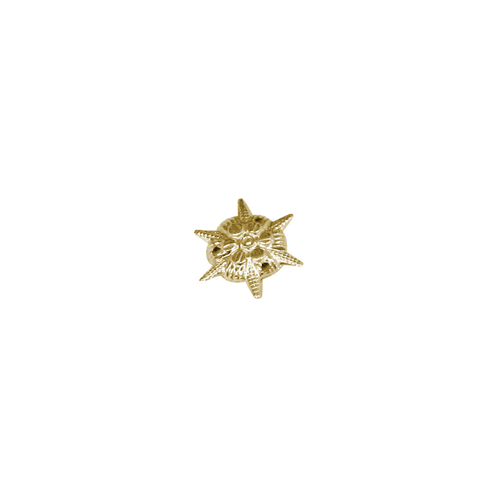 Rosette a stella / stelle di metallo