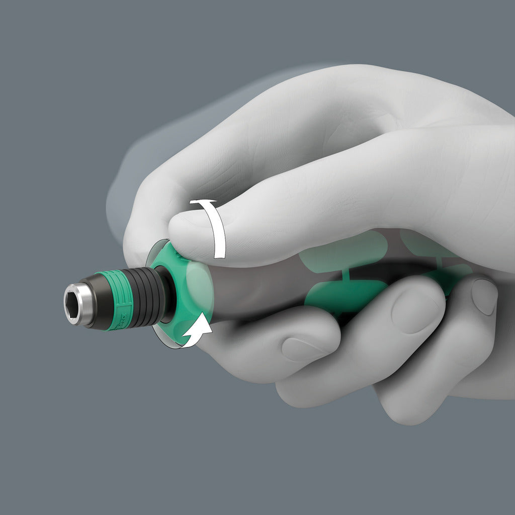 Bits-Handhalter mit Ratschenfunktion 838 RA-R M 1/4"