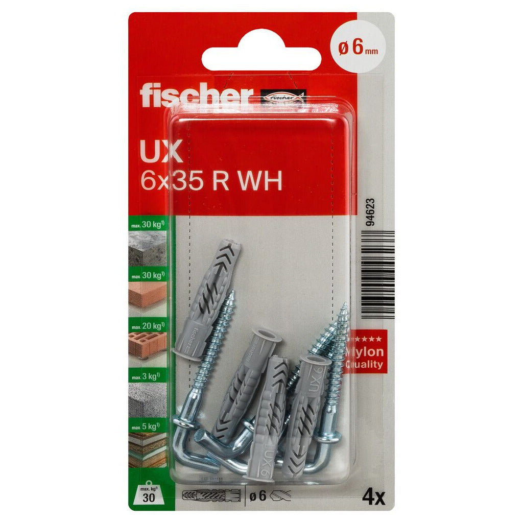 Universal dowel R WH self-service card