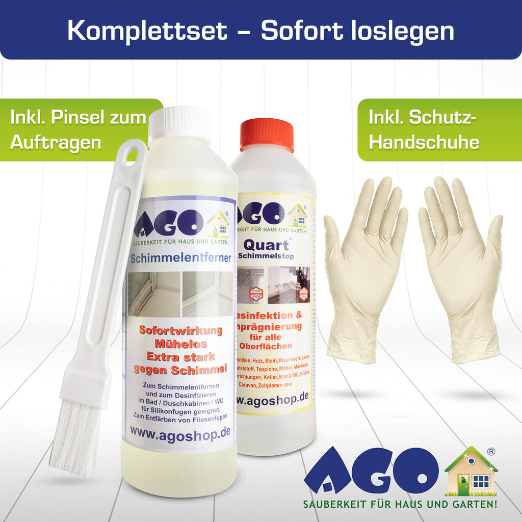 AGO mold remover set / 3-piece