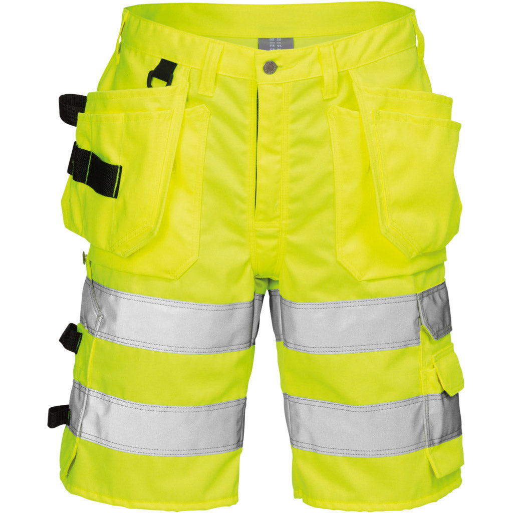 Pantaloncini da lavoro ad alta visibilità classe 2 2028 PLU
