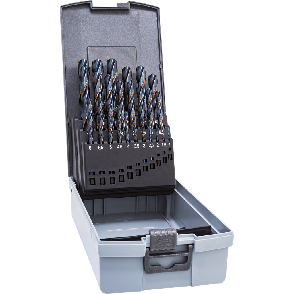 Set di punte elicoidali HSS Sprint Master KP 25