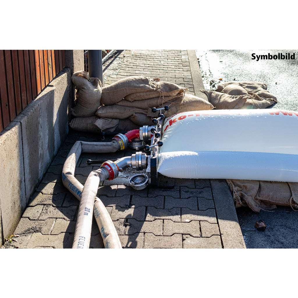 Set completo di tubo flessibile a doppia camera / altezza di stoccaggio 35 cm