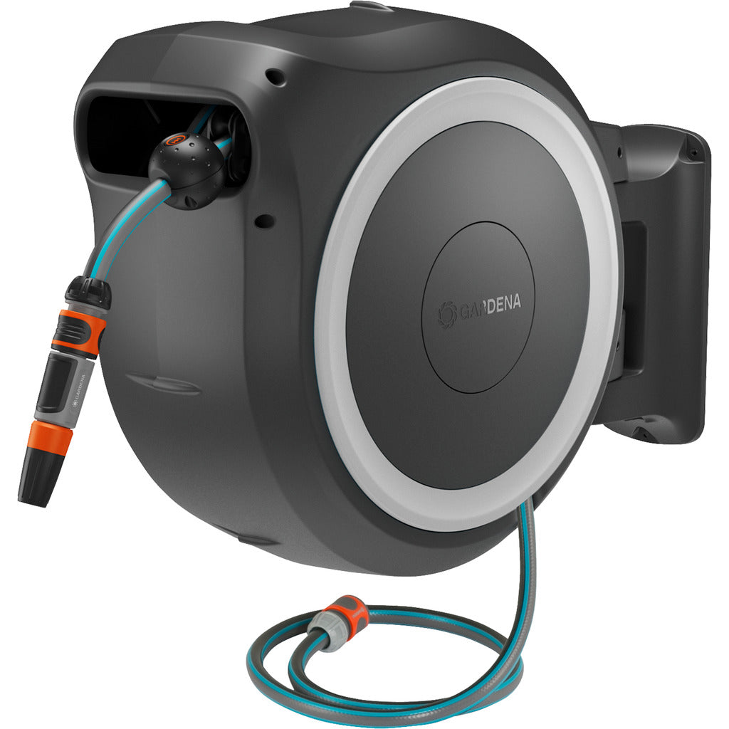 Gardena battery wall hose box PowerRoll XL / Ready-to-use