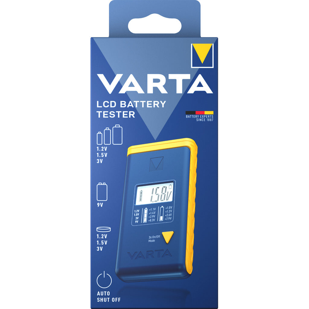 LCD battery tester