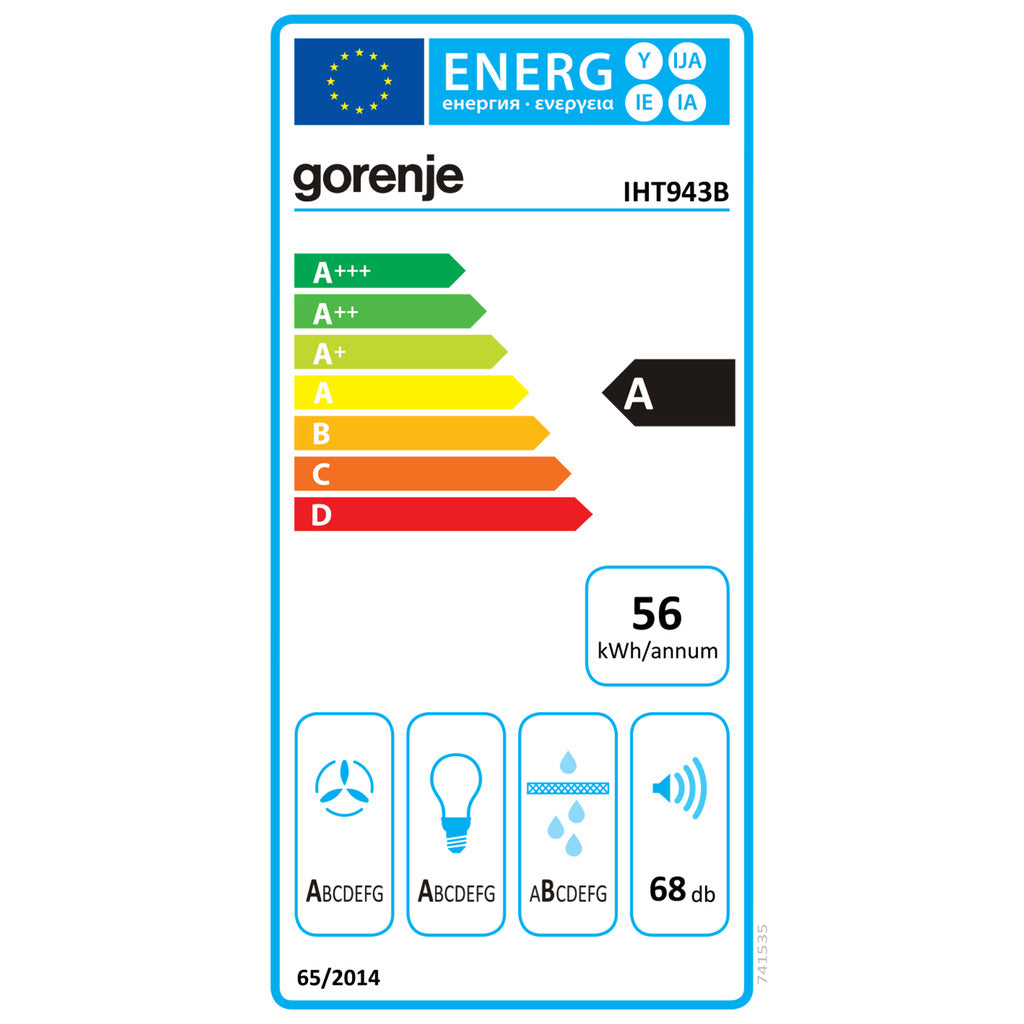 Cappa aspirante a isola IHT943B