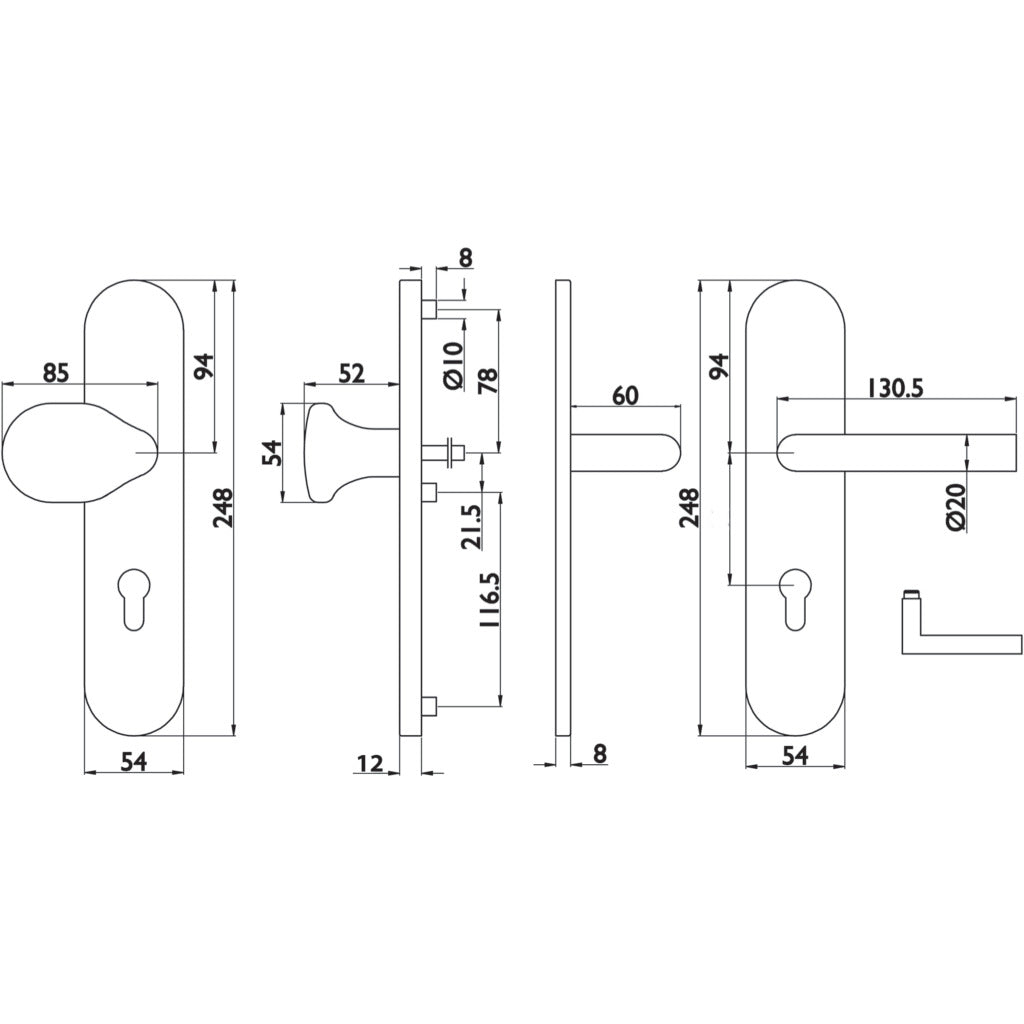 Protective set model 1802