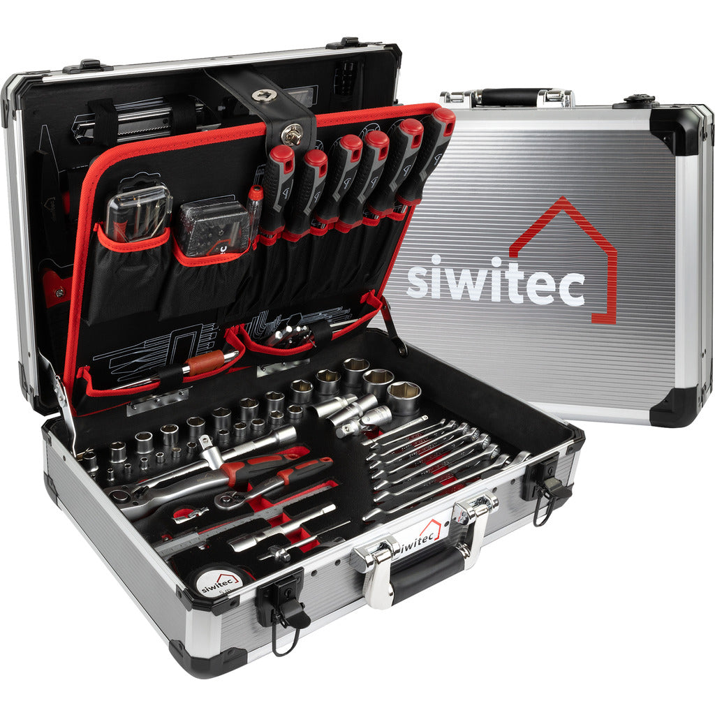 Siwitec tool case / tool CRV / filled / 139 pieces