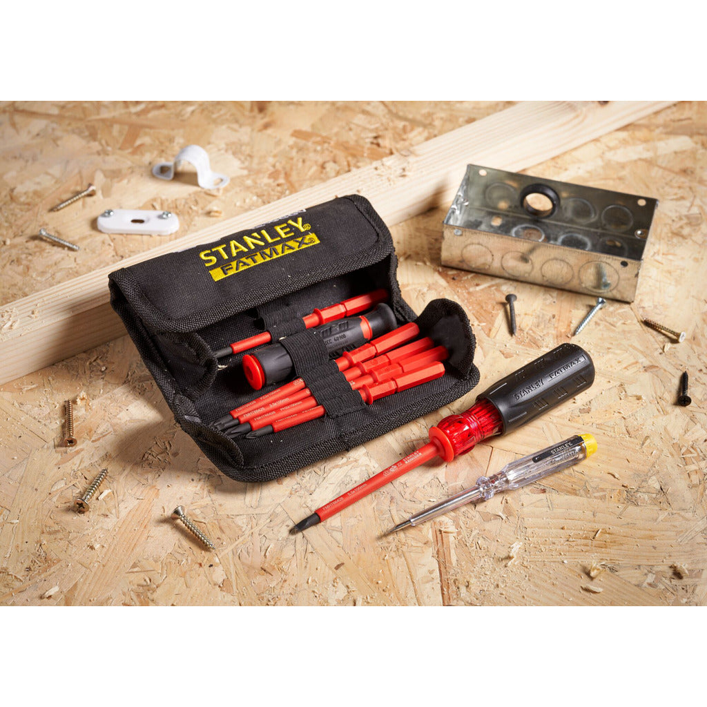 FatMax® Multi-Bit Screwdriver Set 1,000 V, 10 pcs.