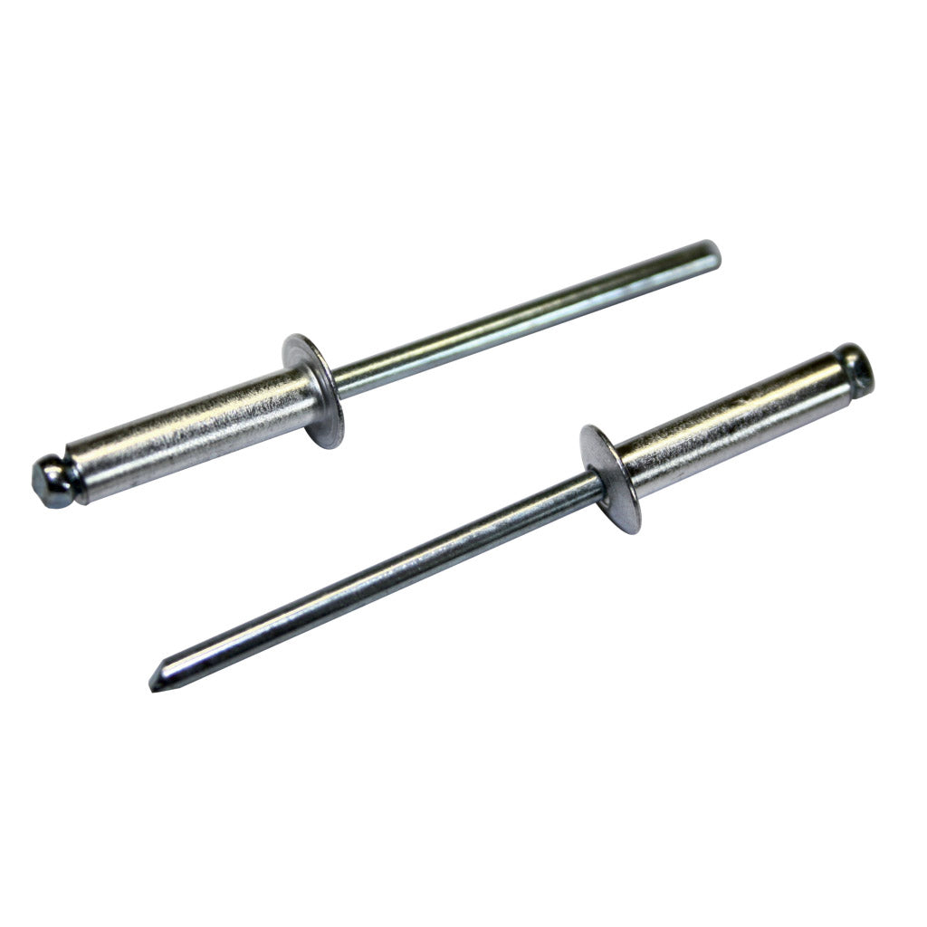 Blindniet Flachrundkopf Alu / Stahldorn