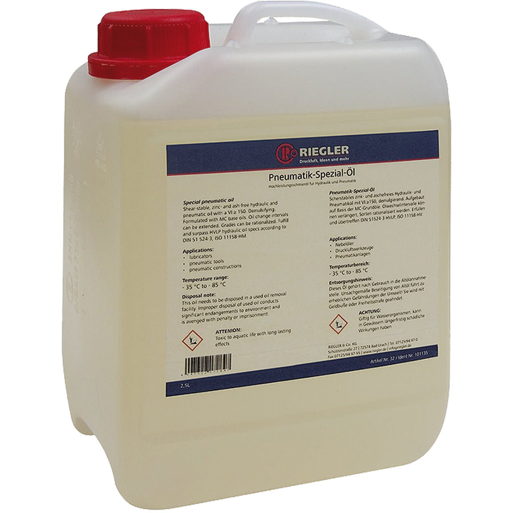 Special pneumatic oil