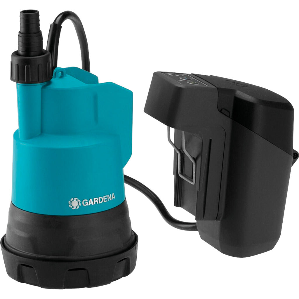 Gardena Battery-Powered Clear Water Submersible Pump 2000/2 18V P4A solo / without battery and charger