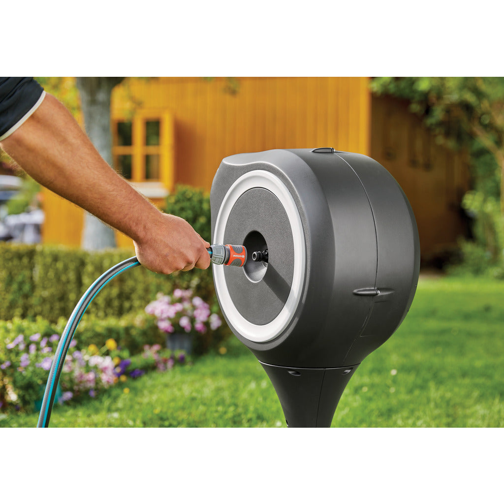 Contenitore per tubo da giardino RollUp S & M