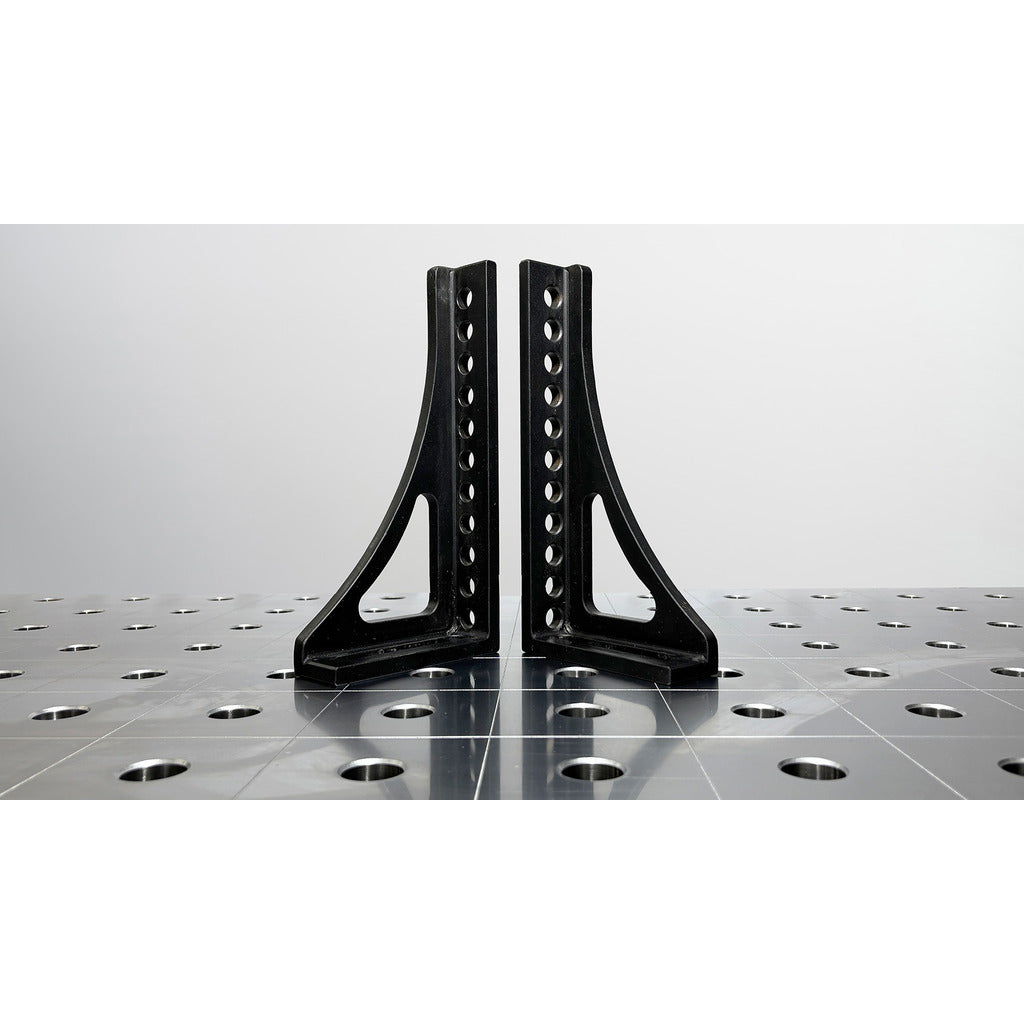 Schweißtisch Stützwinkel mit Strebe / System 16