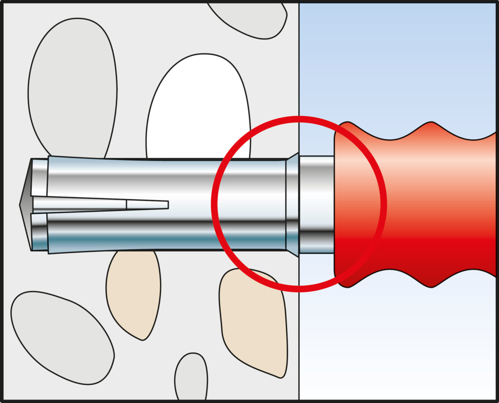 Drop-in anchor EA II steel