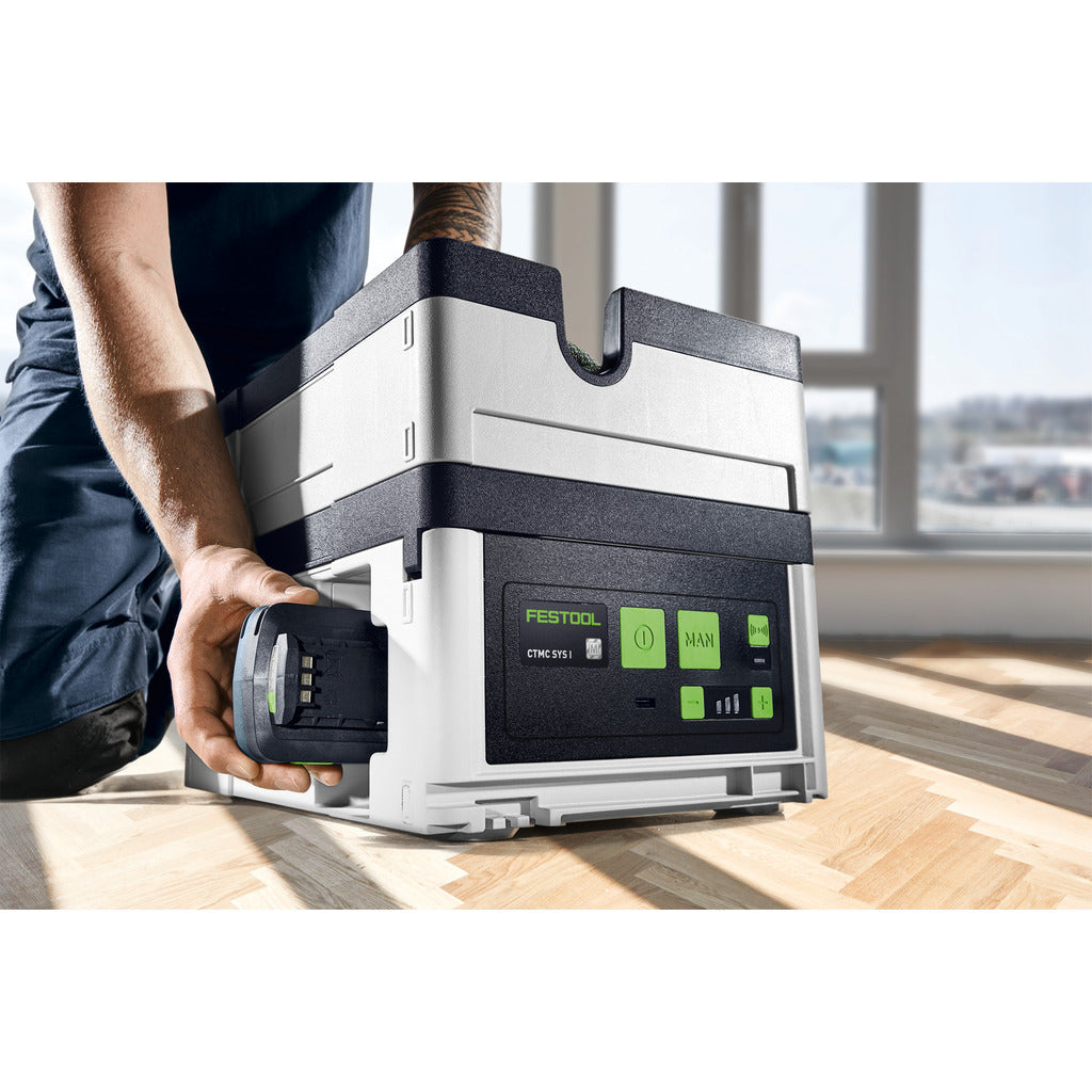 Cordless mobile dust extractor CLEANTEC CTLC SYS I-Basic