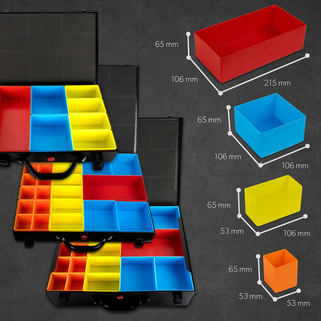 Custodia in lamiera d'acciaio Siwitec / 23 pezzi
