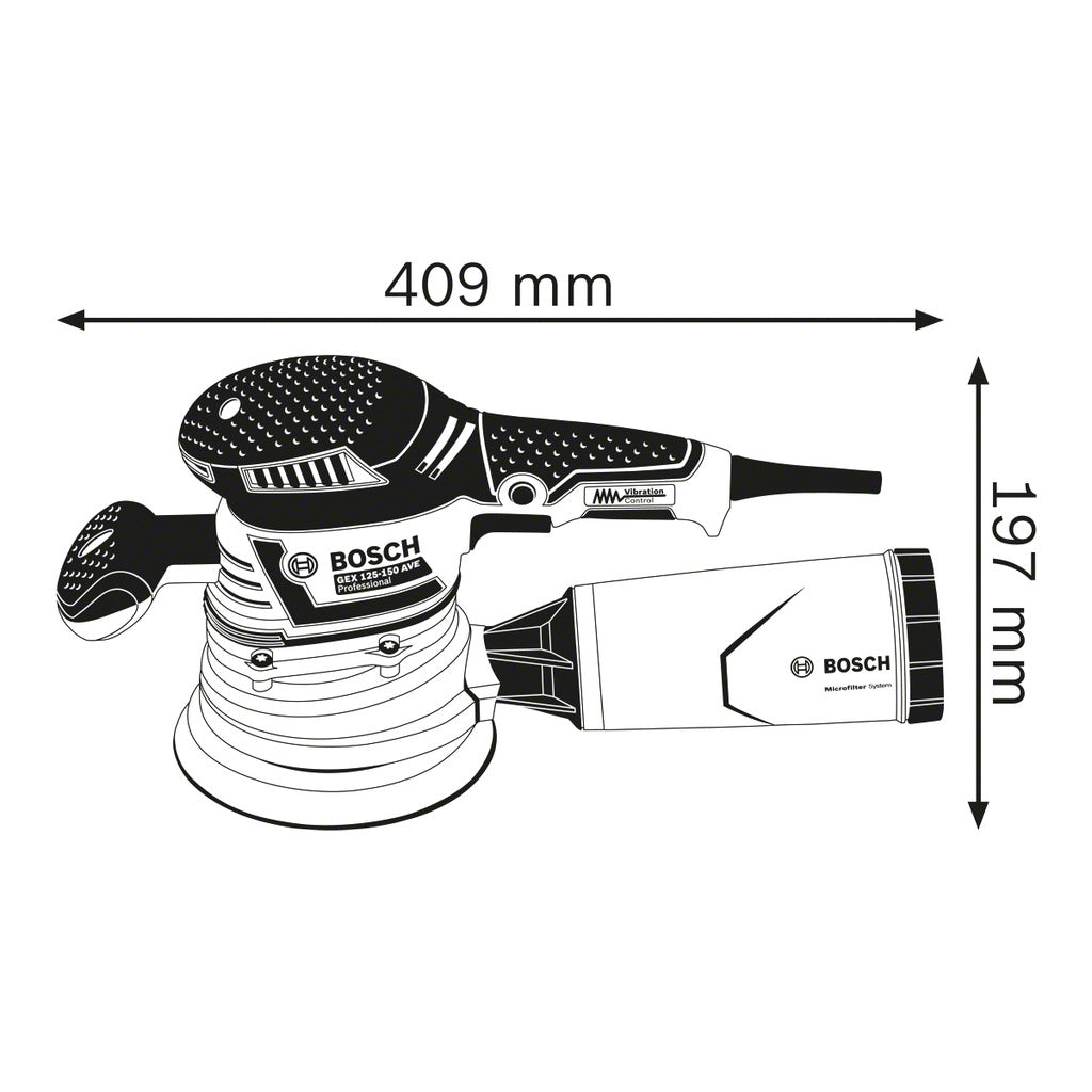 Random orbital sander GEX40-150
