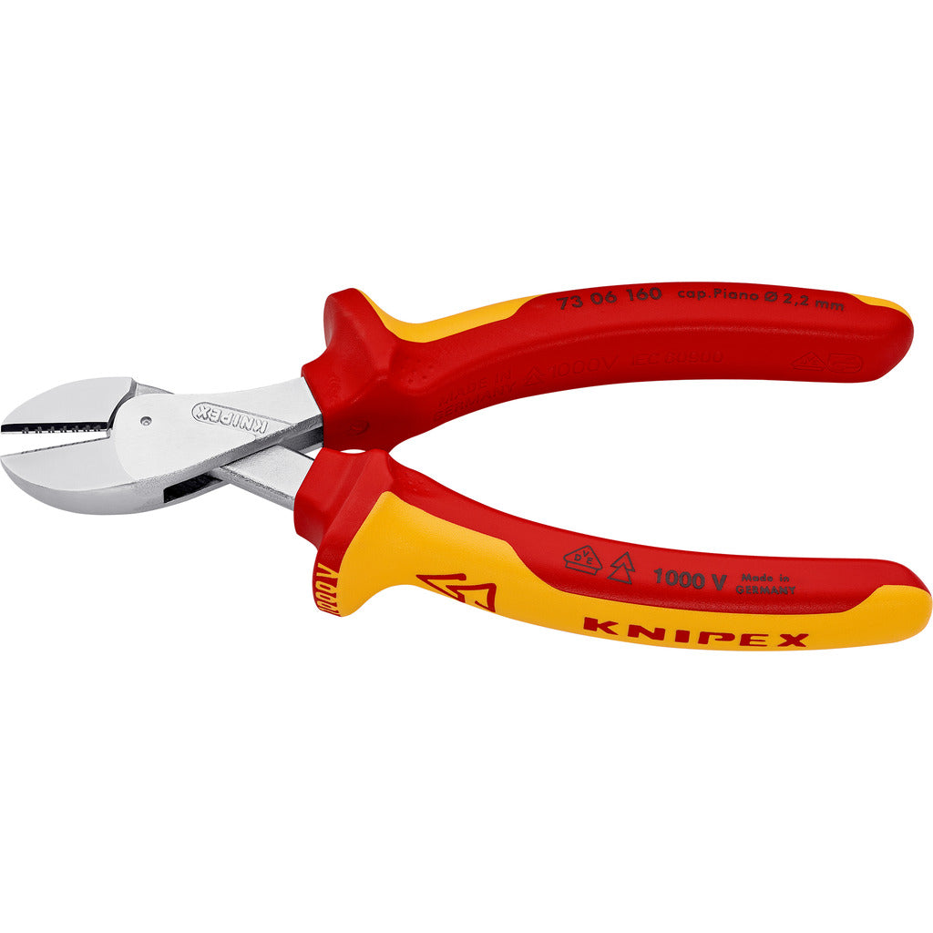 Tronchese diagonale compatto Knipex X-Cut® VDE