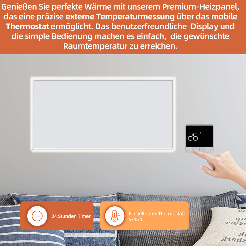 SHX Premium Infrarot-Heizpaneel mit WIFI
